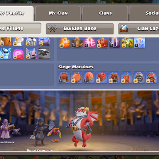 🔥BEST MAX TH18!!HERO MAX🔥[105-105-90-80-55]MAX EPICS[GG-SB-AF-MAX!FB-MAX!EB-MAX!RS-MAX]NC YES!!STRONG TROOPS!!318 CWL  - Image 5