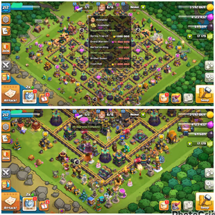 TH 14 LVL 217 Fullymax|BuilderHall Fullymax|BK 80 AQ 80 MP 60 GW 56 RC 30|NC FREE|MANY ITEMS&1084 MENDALS|Equipment Good - Image 1