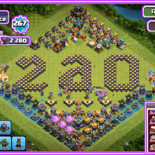 🦄✨FRANCE LOCAL 15K GEMS 60 SKINS 1.7K CWL READY FOR TH18 TH17 FULL MAX 26 EPIC EQUIPMENT HIGH XP267 STACKED SCENERIES  - Image 4