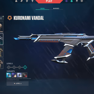 EU 75 skins | Onimaru Kunitsuna | Kuronami Vandal | Prelude to Chaos Vandal | Ruination Phantom | ChronoVoid Vandal | Ph - Image 4