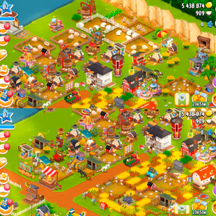 🔥6000 BARN STORAGE LEVEL 82🔥6000 BARN FILLED | SILO 479:2100 | 909 DIAMOND | 5.4 MILLON COINS | CHECK PHOTOS | INSTANT - Image 3