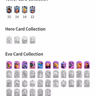 🔥KT15 XP64🔥 | 3 lvl16 | 17 lvl15 | 56 lvl16 | 11 EVOLOTION | 94 EMOTE | 10000 TROPHY | 718 GEMS | INSTANT DELIVERY - Image 3