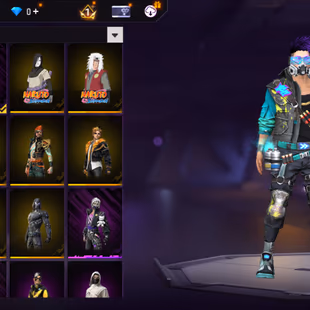 X242|Lvl 62|43 CHARACTER|41 BUNDLE SET|98 COSTUME|183 WEAPON(2 EVO+28 MYTHIC)|DESTINY XM8 LVL 2|BOOYAH DAY UMP LVL 3|ANE - Image 6