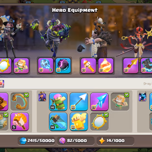 Th18 Almost Max | [5-Hero Max-14] | [Blacksmith [10-Epic Max] | Profile Strong | XP-228 | NC-Yes | BEST-DEAL - Image 5