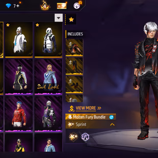 X208|Lvl 51|36 CHARACTER|37 BUNDLE SET|MOLTEN FURY BUNDLE S+|64 COSTUME|105 WEAPON(3 EVO+21 MYTHIC)|MAJESTIC WOODPECKER  - Image 6