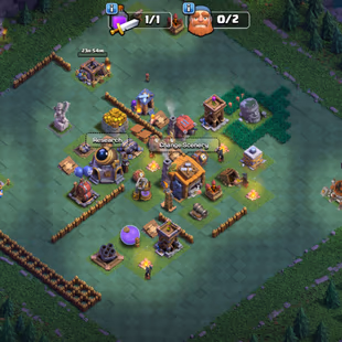 Th12 max nothing left || 3x scenery rare statue available | 5 epic equipment l| Gems 2000 || cwl medel 190|| Rename free - Image 5
