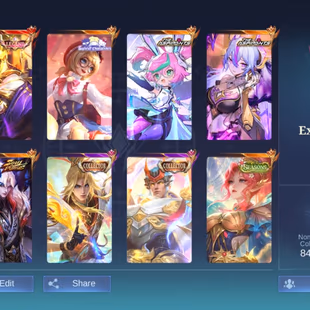TESLA🔥 TOWER 64 DAYS WEEKLY 🔥|| LEGEND 1 || GRAND 12 || EXQUISITE 14 || EXLATED COLLECTER 1 || SKINS 371 || All HEROS - Image 2