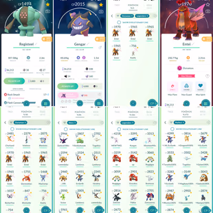 BANETTE GENGAR [] LEVEL 60 [] 172 HUNDO [] 156 LEGENDARY [] 8x Shiny Legendary []  Mewtwo [] 84 SHINY [] INSTANT AVAILAB - Image 2