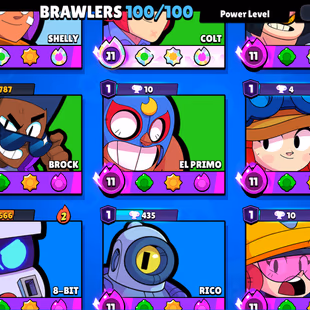 3v3 WINS | 71.4K TROPHY - 265X SKINS | 100/100 BRAWLER | 50X MAX | 32X HYPER | 57-GEM | DELIVERY INSTANTLY - Image 5