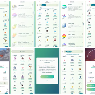 Level 70 Pokemon go account l 7.0M Stardust l 65 Shiny l MASSIVE Ditto Collection l Shiny background l name changable  - Image 2