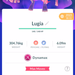 RARE SHINY LEGENDARY ZAPDOS TOKYO LOCATION BG 💎 LEVEL 51 💎4 SHINY LEGENDARY - LEGENDARY DMAX LUGIA - 25 DMAX - RENAME  - Image 5