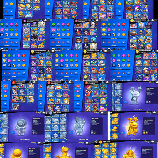 RARE 7X MASTERS 2025 | ALIEN FAME | 102 FULL MAXED P11 WITH HYPERCHARGED | 428 SKINS | 45 BUFFIES | 4 BRAWLER KEYS - Image 6