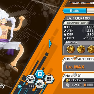 [4186][ ANDROID ONLY ] 10 EX - HB 61 - Nusjuro + Blackbeard + Light Luffy + Roger Dark + 2 Roger + Whitebeard + Kuzan  - Image 4