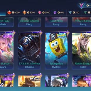 HERO 126 SKIN 213 | EMBLEM ALL MAX| EPIC IRITEL| EPIC KHUFRA| PENGASUS SEIYA BADANG| VALE GAARA| INSTAN DELIVERY  - Image 7