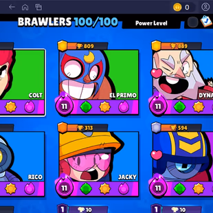 275 SKINS | 37.700 TROPHY | 100 BRAWLERS | 15 HYPERCHARGED | 16 MAXED BRAWLERS | 5 PRESTIGE | 5 BUFFIES - Image 8