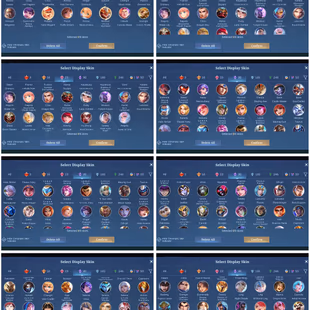 [IOS/ANDROID] CEL LVL 135 | 132 HEROES | 593 SKINS | MEGA 2 | COLLAB | 3 LEGEND - KOF CHOU GUSION PAQUITO - CHOU THUNDER - Image 3