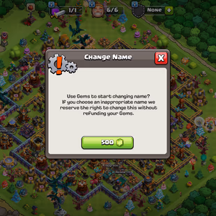 CHRISTMAS TREE 2015 - 2025 | TOWNHALL 16 HERO 76 85 60 63 42 | CHANGE NAME 500 GEMS | - Image 8