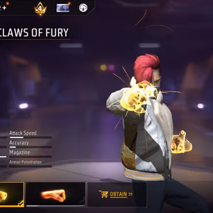 M6 | Level 59 | 450+ Fashion | 6 Evos | 2k+ Like | 35 Emotes | Prime 4 | 2 entry Emote | 170+ Weapons | Gojo entry Anima - Image 4