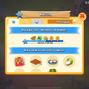 🔥BIG BARN 10K STORAGE 💎 LEVEL 100 [] 950 DIAMOND [] SILO 3k [] 13 MILLION COINS [] MANY VOUCHERS [] MAINLAND OPEN - Image 6