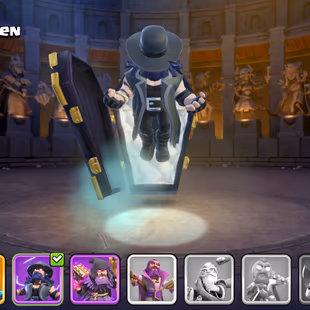 🔥MOST RAREST UNDERTAKER WARDEN SKIN🔥[TH18] DEFENCE MAX || 6 HERO MAX || 17K GEMS || SOLID EPIC EQUIPMENT || HIGH PROFI - Image 2