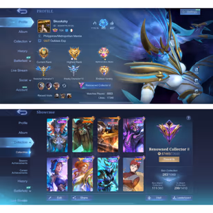 MOONTON | LV 134 | WR 62 PERCENT | KUNGFU PANDA THAMUZ - TRANSFORMERS ROGER - ZODIAC MINO | HERO131 | SKIN 283 | BP 246K - Image 1