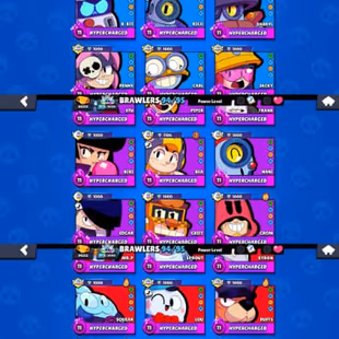 RAREST | 42ND RANKED| 156K HIGHEST TROPHY|89 MAX WIN STREAK|95 MAX 90 HYPER|21 PRESTIGE|RAREST SKINS BLUE-RED KING FRANK - Image 3