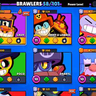  🔥21350 Trophy!2 BUFFY🔥(COLT BULL)  | 85  SKIN  |   15 MAX  |  15  HYPER  | NC-FREE  |  58 BRAWL  |  5 x lvl-10- P24 - Image 6