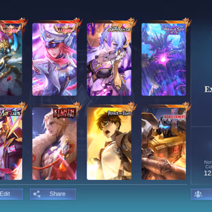 PREMIUM HYPER BASED ACC || EXALTED 1 || 2 LEGEND || 11 GRAND || 8 EXQUISITE || SKINS 440 - Image 2