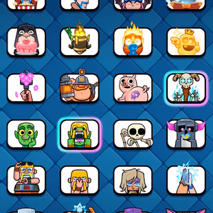 Lvl-64 | 91-Card Max | 33-Elite | 18-Evo | [144-Emote] | 12000 Trophy | Name Chang 500 - Image 5