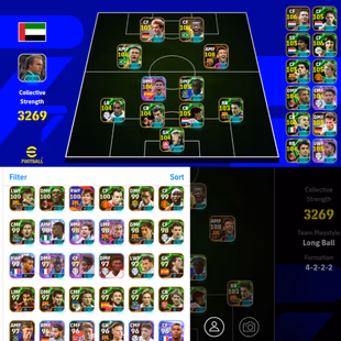 World Rarest Top All Player Available-3269 Collective Strength-Linked Konami-Android-ioS[ANY YOUR CHOICE AVAILABLE] - Image 1