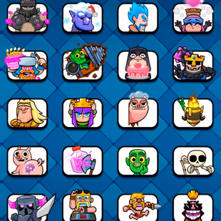 🍓 CHEAPEST 🍓 | ROYAL GHOST GEM | 75 EXP | 80 LVL 15 CARDS | EMPEROR KING | 20 EVO | KT 16 | ULTIMATE CHAMPION RECORD  - Image 7