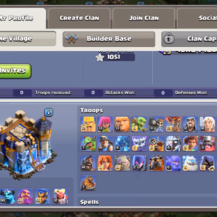 Th18 Almost Max | Hero-100-105-80-55 | Equipment-13-Epic Almost Max | XP-223 | NC-Yes | BEST-DEAL - Image 3