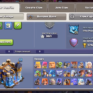 🔥TH 18 ALMOST MAX🔥31750 GEMS-XP 278-HERO MAX-5 EPIC EQUIPMENT MAX ALL OTHER 20-HIGH DEFENSE-NC YES-BEST DEAL - Image 3