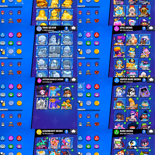 102k TROPHIES | WITCH SHELLY | 90 MAX POWER BRAWLER | 100 BRAWLER UNLOCK | 68 HYPERCHARGE | 397 SKIN | INSTANT DELIVERY  - Image 6