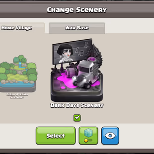 🔥TH17 MAX FULL BASE🔥HEROES 105-105-95-80-55!! DARK DAYS SCENERY!! 224-XP NC-500 GEMS!! SKIN HEROES! FULL MAX BASE - Image 3