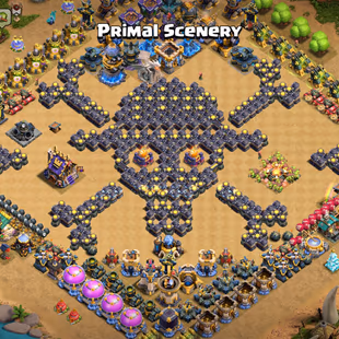 RARE [TH18 MAX] 6HERO/WALLS/LAB/MAIN DEF MAX || RARE WAR ARENA SCENERY/LEAGUE WARDEN SKIN || 7 EPIC MAX|| RENAME 1k |EE3 - Image 4