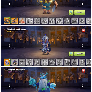  11 EPIC EQUIPMENTS [ 8 MAX ] | 10K GEMS | FULL MAX TH 13 | 75-75-50-50-25 HEROES | 6 BUILDER | FULL ACCESS  - Image 5