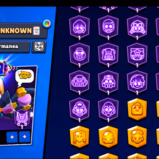 SIRIUS | 30 TITLES | 312 SKINS | 66.000 TROPHY | 100 BRAWLERS | 36 HYPERCHARGED | 53 MAXED BRAWLERS | 27 PRESTIGE - Image 5