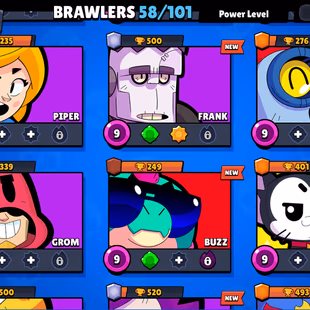  🔥21350 Trophy!2 BUFFY🔥(COLT BULL)  | 85  SKIN  |   15 MAX  |  15  HYPER  | NC-FREE  |  58 BRAWL  |  5 x lvl-10- P24 - Image 8