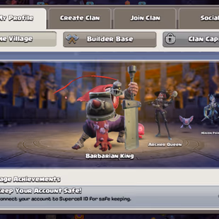 COSMIC FULL SET/ WAR ARENA! TH18 MAX TYPE!! 28K LEGEND CUPS! 35 SKINS 8 SCENERY! 288-XP WAR S-5269! EQUIPMENT MAX-27 - Image 7