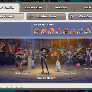 COSMIC SET SKIN 45! MAX PROFILE! TH18 MAX TYPE! GOLDPAS ACTIVE! 6X SCENERY BUILDER HUT MAX! LEAGUE SKIN! 5 MAX EQUIPMENT - Image 8