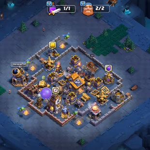 🔥EPIC SB-EB-MAX!RS-23!FB-20🔥XP 233!TH 17 NEAR MAX!HERO:100-100-60-54-50!NC 1.5K!MAX WALLS!NEAR MAX TROOPS!BEST DEAL - Image 8