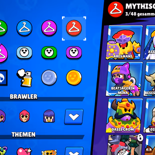 Brawl Stars : 97 BRAWLERS | 19 Hyper  | 268 Skins | 6806 VICTORIES | 234 GEMS | FULL ACCESS |  - Image 8