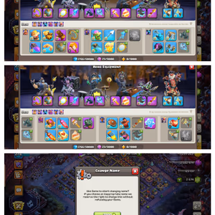 [EE83] SOUND OF THE CLASH SCENERY FULL SET[TH18 MAX] 6HERO/LAB/DEF MAX | B.HUT MAX | INGAME ALL ITEMS DISCOUNT AVAILABLE - Image 5