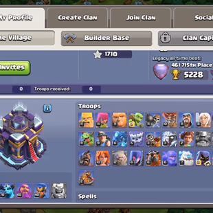 Th15 Both Side Max [1700-Cwl Medel] | Hero-90-90-65-40 | Equipment-14-Epic Almost Max | XP-254 | Defence Wall Max - Image 3