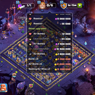 🌸RAREST COSMIC SKIN SET 🌸6X HEROES MAX | TH-18 MAX | 10X EPIC MAX | LAB/PETS/DEF FULL MAX | 9X RARE SCENERY | 5200 WS  - Image 3