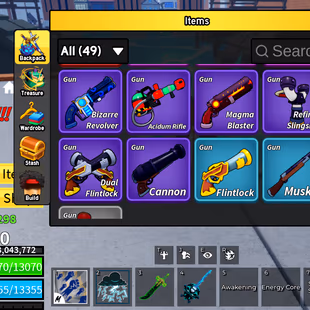 Blox Fruits Lv.2600 | Cyborg V4 | 15+ PERM Fruits (Dough, Spirit, Portal, Phoenix, Blizzard, Light, Ice, Dark) | Dark Bl - Image 8