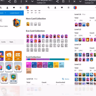🔥KNIGHT HEROS AND 15 TOP EVOLUTION🔥KT LEVEL 15 (63) | 4 CARD LEVEL 16 New Max | 10 Level 15 | 16 Level 14 | 117 EMOTE  - Image 1