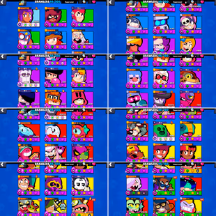 🔥PREMIUM 50K TROPHY🔥 42X MAX BRAWLER | 41X HYPERCHARGE | 298 SKINS | FREE NC | CHECK PHOTOS | INSTANT DELIVERY | - Image 4