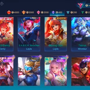 ML 297 maga close account legnd valir KOF 5 prime Beratix yuzong aspirant Guinevr 11 11 Haya LUCKYBOX 4 collector valir - Image 5